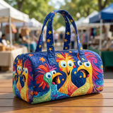 Adrienne | Handgefertigte weiche Reisetasche