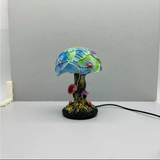 Blumen-Pilz-Lampe Boho Chic