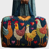 Elaine | Handgefertigte weiche Reisetasche
