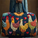 Elaine | Handgefertigte weiche Reisetasche