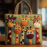 Handgefertigte Tasche | Die fröhliche Giraffe