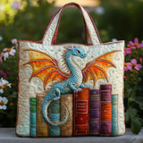 Handgefertigte Tasche | Der smaragdgrüne Drache