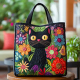 Handgefertigte Tasche | Die traurige Katze