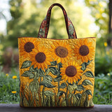 Handgefertigte Tasche | Sonnenblume