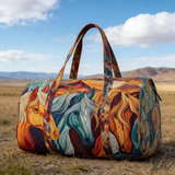 Rowena | Handgefertigte weiche Reisetasche