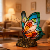 BUTTERGLOW | Handgefertigte Glaslampe mit Schmetterling
