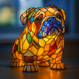 Verzauberte Hunde-Lampe