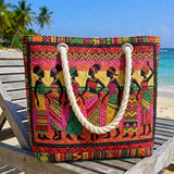 Handgefertigte Strandtasche | Melanin Queens