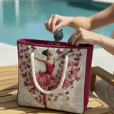 Handgefertigte Strandtasche | Ballerina