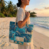 Handgefertigte Strandtasche | Turtle Bay
