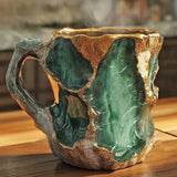 Kaffeetassen aus Mineralkristall