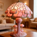 PINKGLOW | Rosa Tischlampe mit sanftem Lichteffekt