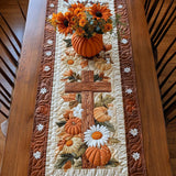 Gesteppter Tischläufer - Herbstfülle