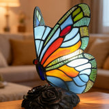 TIFFALIGHT | Buntglaslampe mit Schmetterling