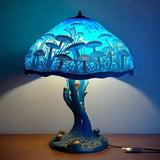 BLUEAURA | Blaue Schreibtischlampe mit mystischem Flair