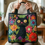 Handgefertigte Tasche | Die traurige Katze