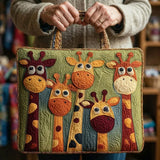 Handgefertigte Tasche | Die fröhliche Giraffe