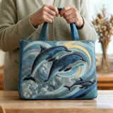 Handgefertigte Tasche | Ozeandelfin