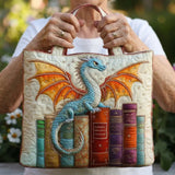 Handgefertigte Tasche | Der smaragdgrüne Drache