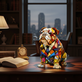 Eleganter Charme der Bulldogge