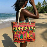 Handgefertigte Strandtasche | Melanin Queens